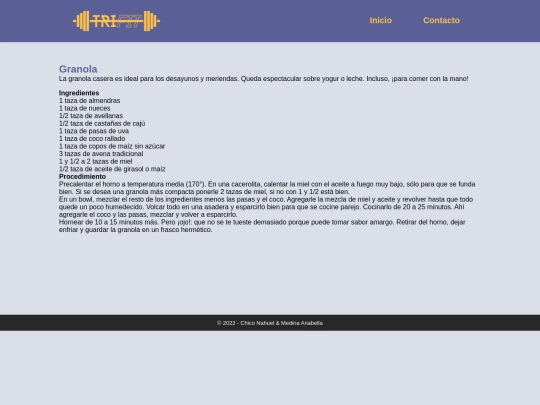 granola screenshot
