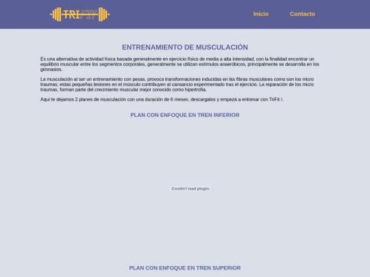 musculacion screenshot