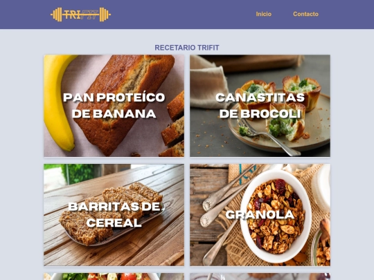 recetas screenshot