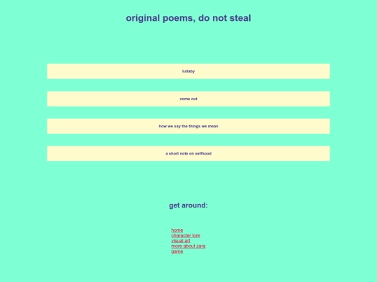 poems screenshot