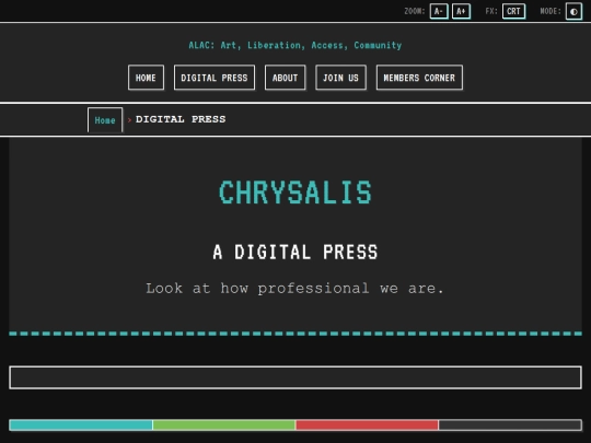 chrysalis screenshot