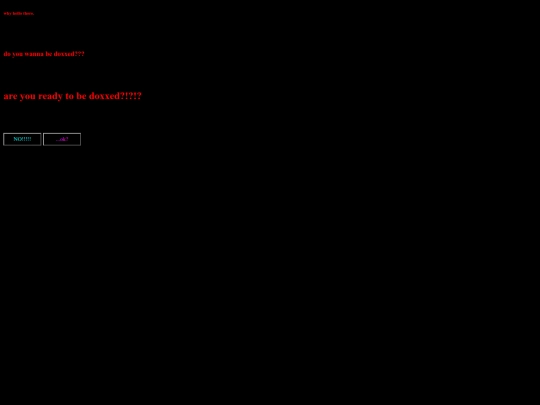 danger screenshot