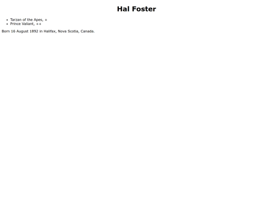 comics/creators/foster screenshot