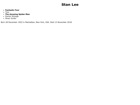 comics/creators/lee screenshot