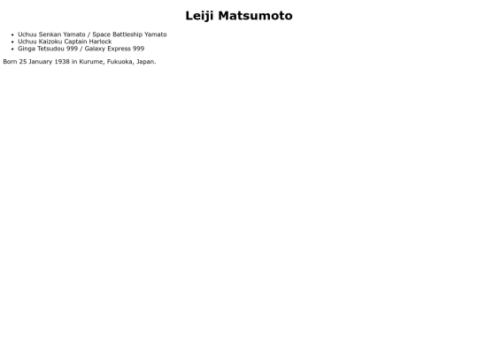 comics/creators/matsumoto screenshot
