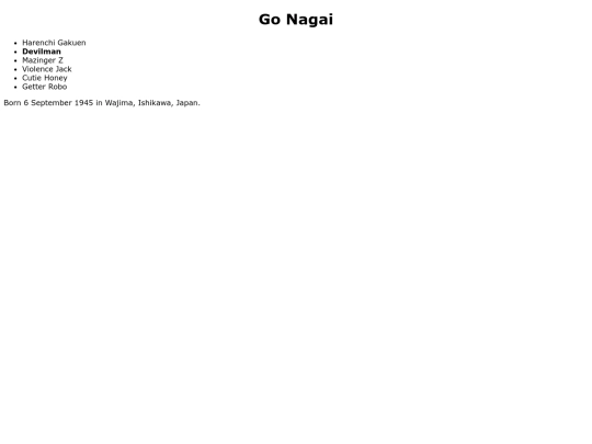 comics/creators/nagai screenshot
