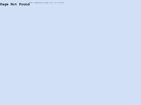 not_found screenshot