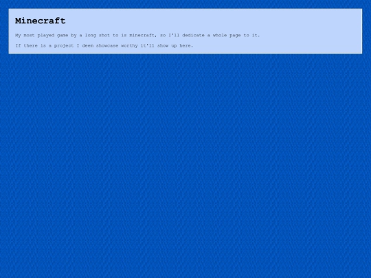 pages/minecraft screenshot
