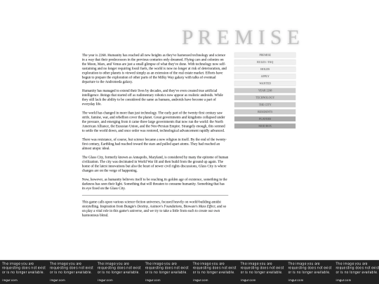 premise screenshot