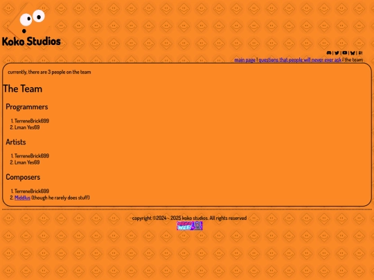team screenshot