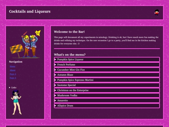 cocktails screenshot