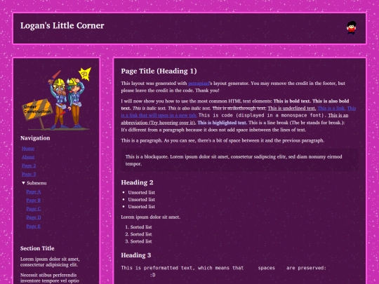 testing screenshot