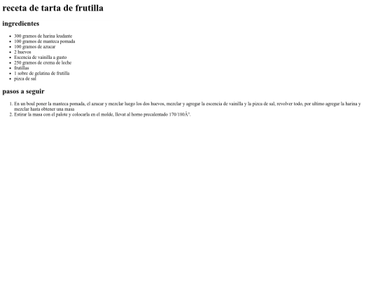 tartadefrutilla screenshot