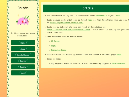 credits screenshot