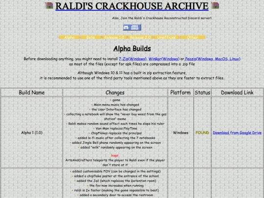 alpha screenshot