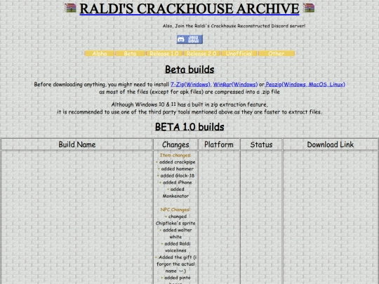 beta screenshot