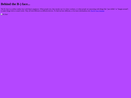 smileysunglassesface screenshot