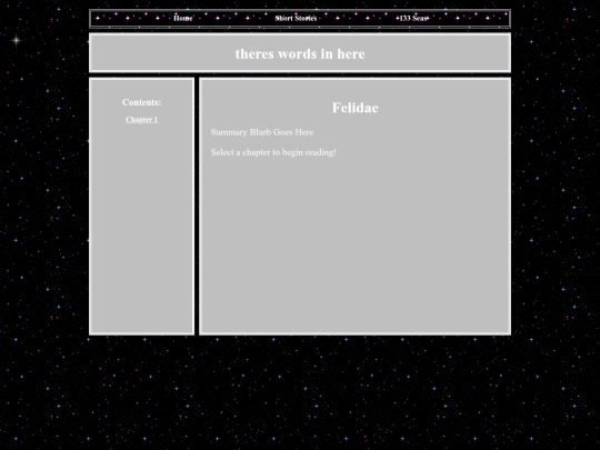 stories/felidae/chapterselect screenshot