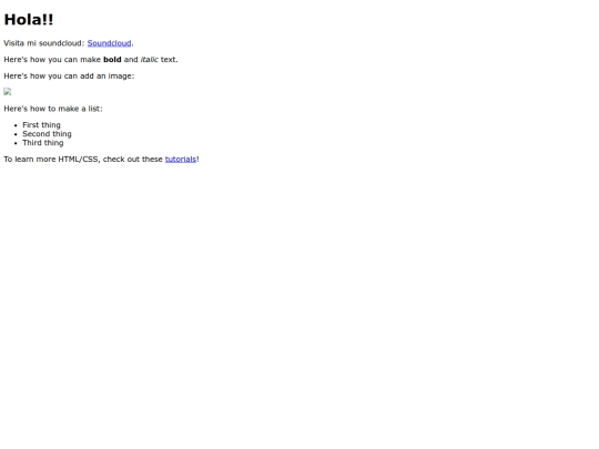 index screenshot