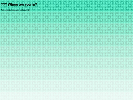 not_found screenshot
