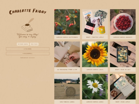 blog screenshot