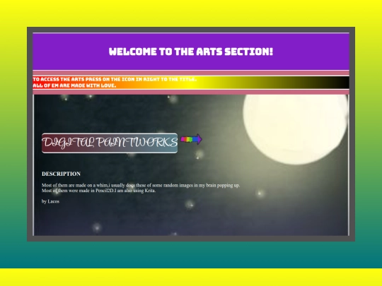 arts/arts screenshot
