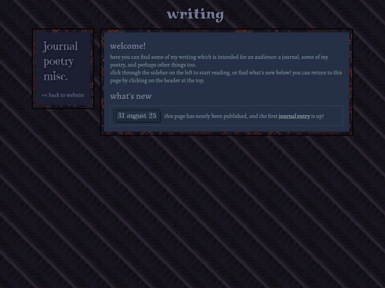 blog screenshot