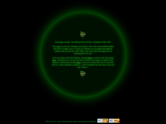 not_found screenshot