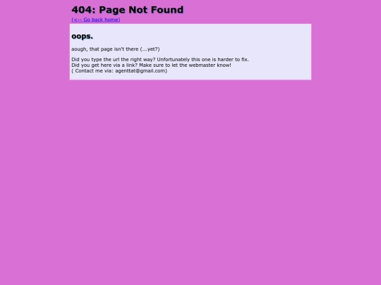 not_found screenshot