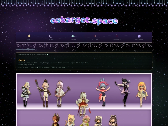collection/dolls screenshot
