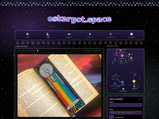 posts/star-trek-bookmark screenshot