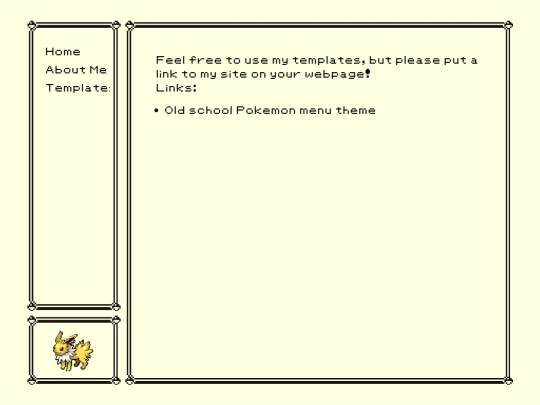 templates screenshot