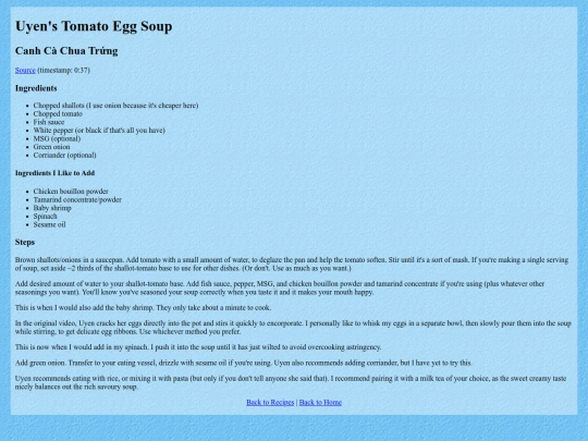 recipes/tomatoeggsoup screenshot