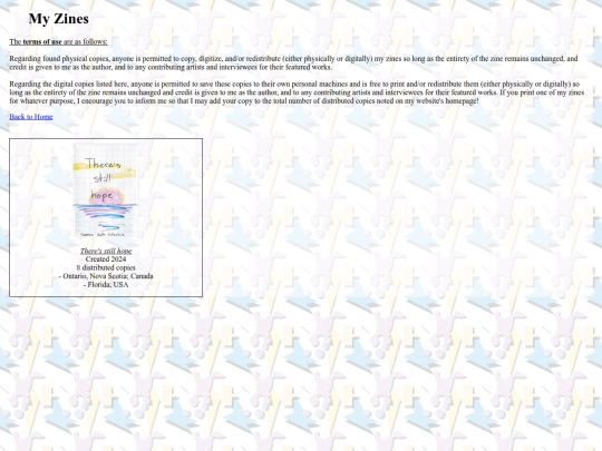 zines screenshot