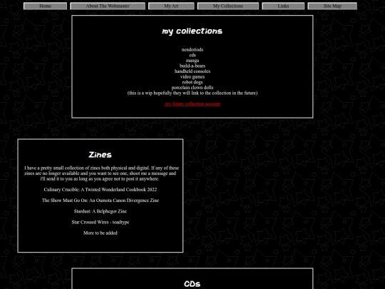 collections screenshot