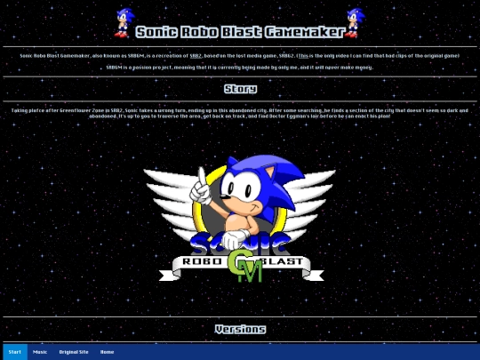 SRBGM screenshot