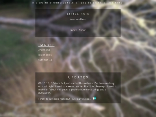 index screenshot