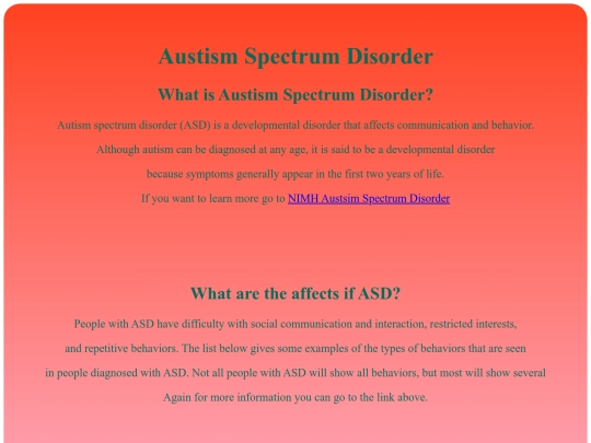 ASD/home screenshot