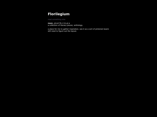 florilegium screenshot