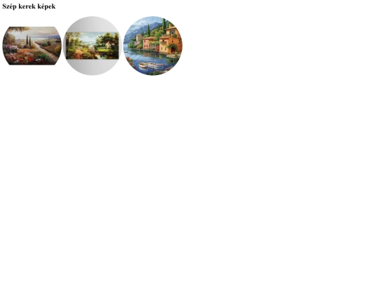 Kerek kép/kerek képek screenshot