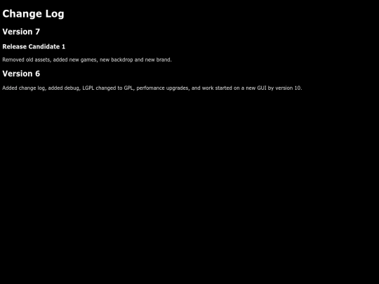 log screenshot