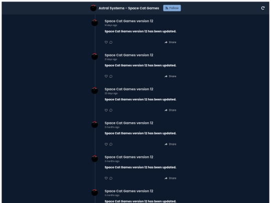 rss screenshot