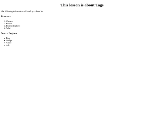Lesson1 screenshot