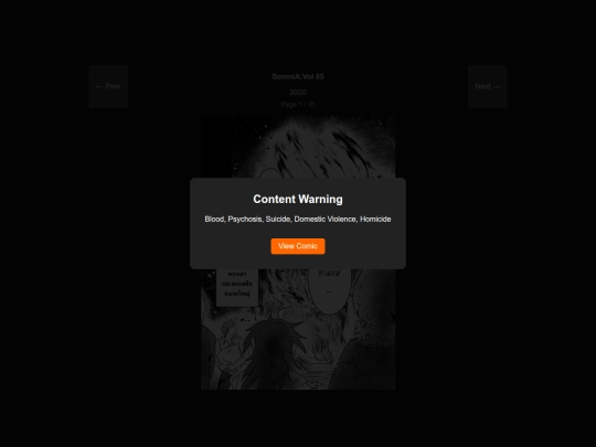 SomniA/Comics/vo-05-viewer screenshot