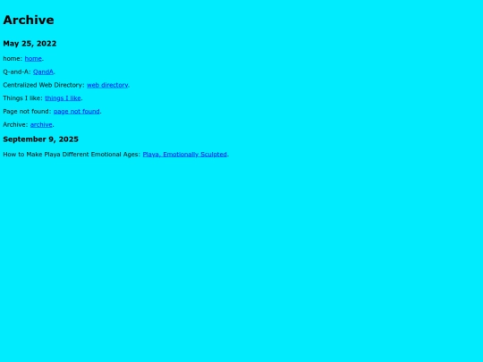 archive-index screenshot