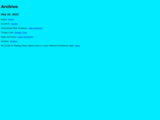 archiveDarchive-index-5-25-2022 screenshot