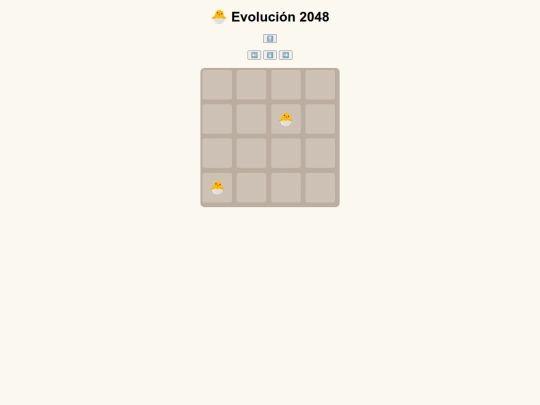 2048 screenshot