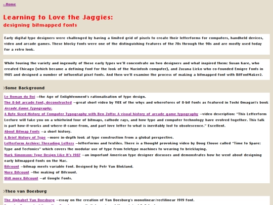 pages/bitmapped screenshot