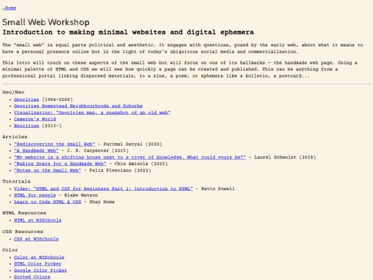 pages/smallweb screenshot
