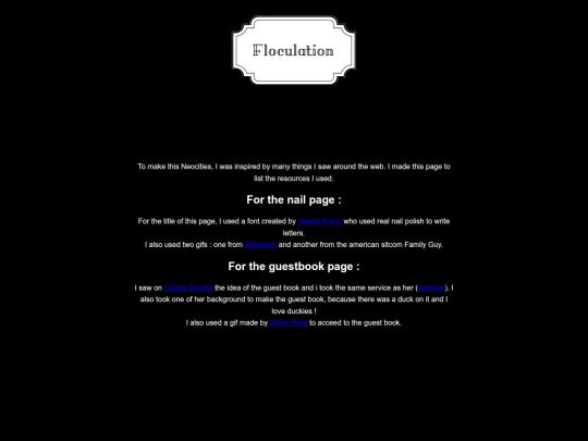 credits screenshot